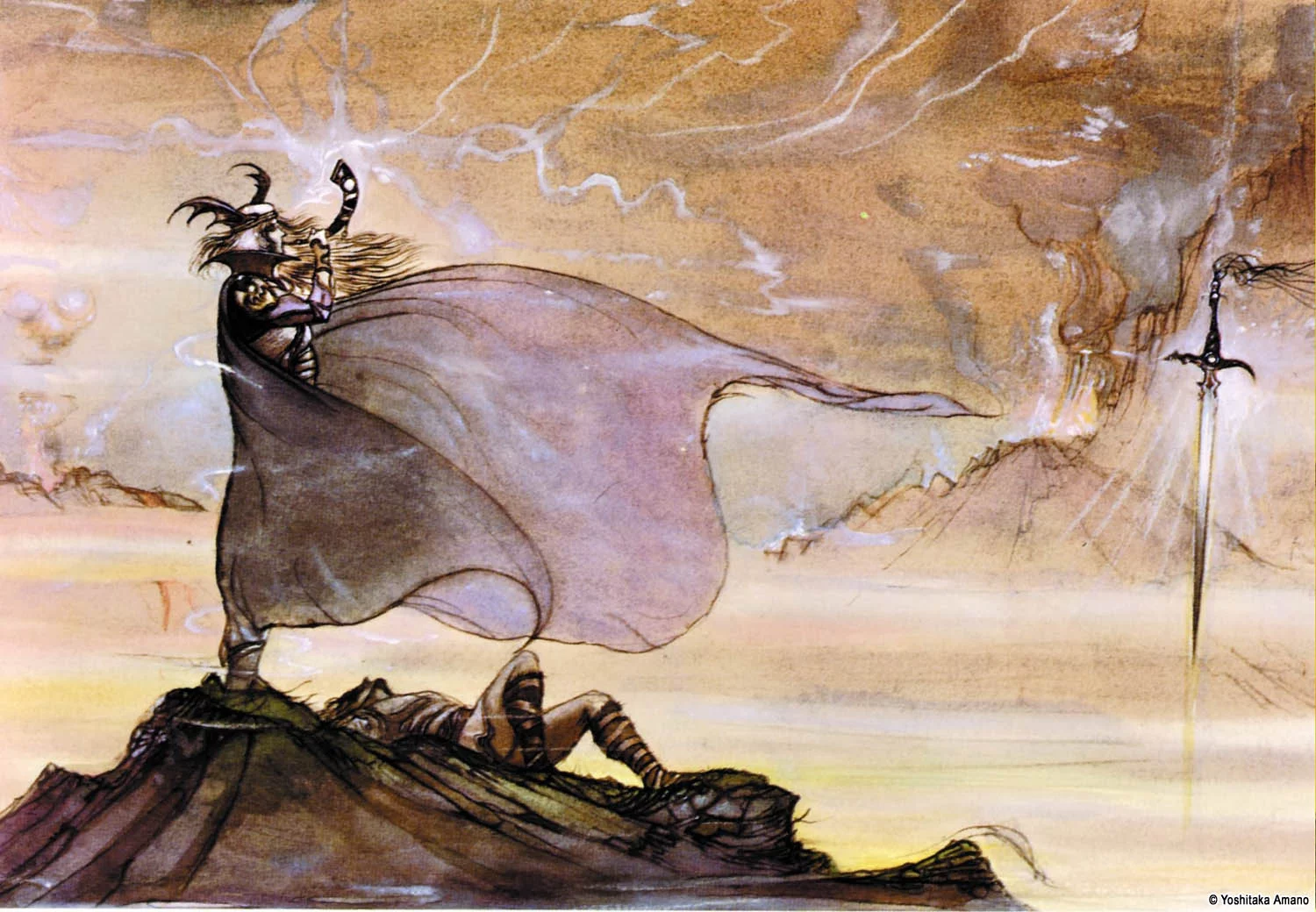 Yoshitaka Amano — Hommes 24 — Hommes
