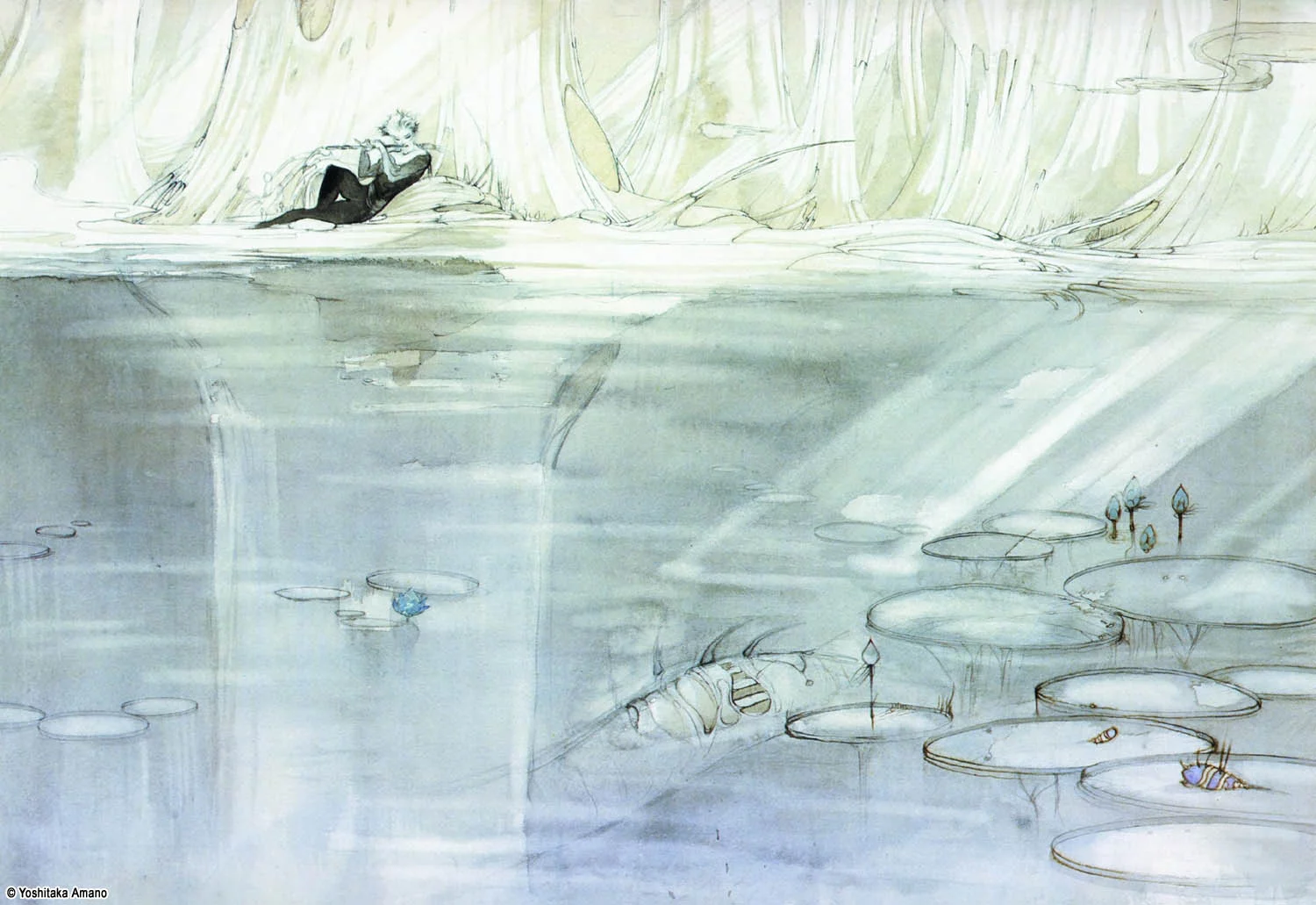 Yoshitaka Amano — Hommes 25 — Hommes