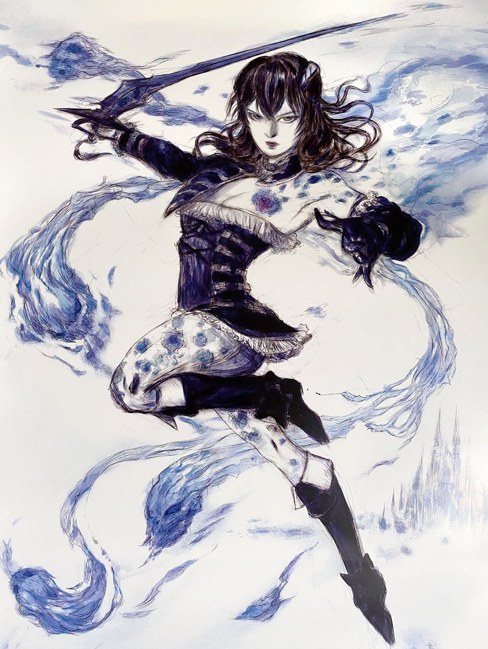 Yoshitaka Amano — Miriam, l'épée des ténèbres célestes — Jeux Divers