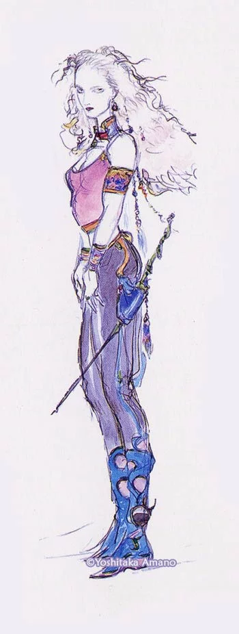 Yoshitaka Amano — La Gardienne de Kartia — Kartia