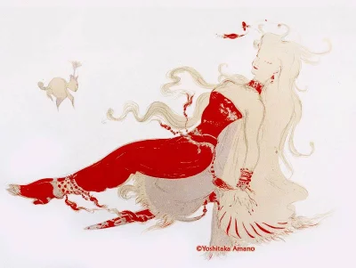 Yoshitaka Amano — Kartia's Dancer