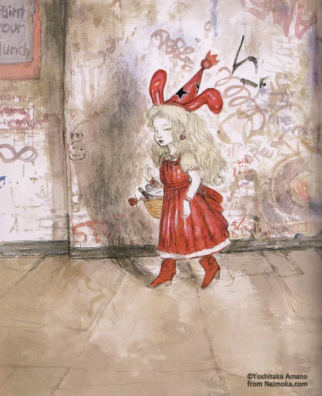 Yoshitaka Amano — The Little Street Dancer — Marchen