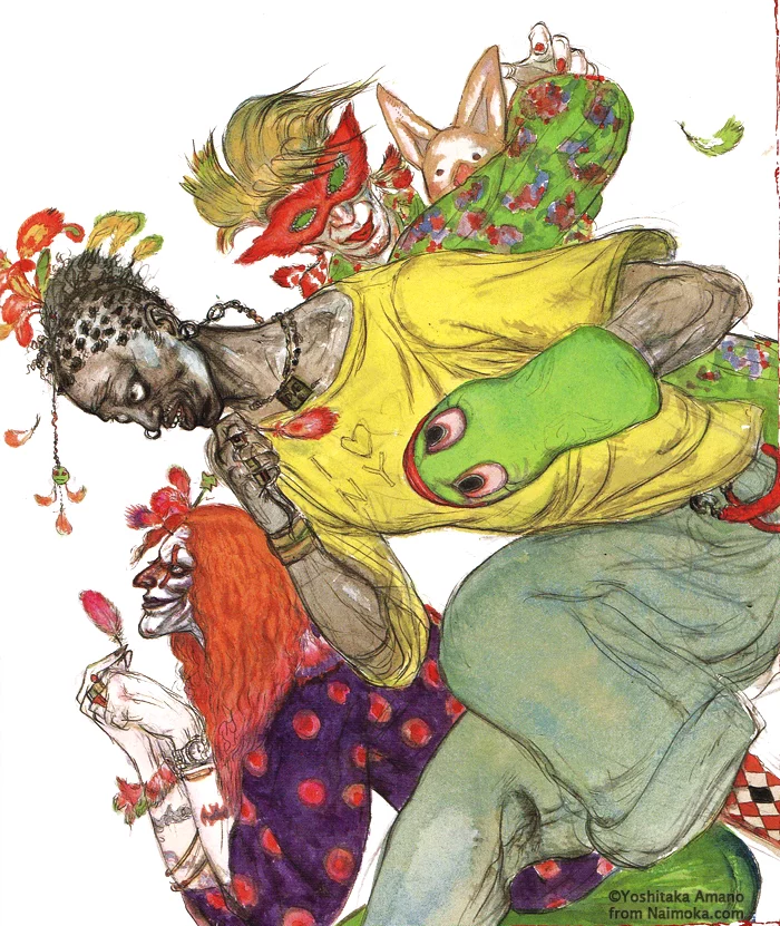 Yoshitaka Amano — Dance of Oneiric Creatures — Marchen