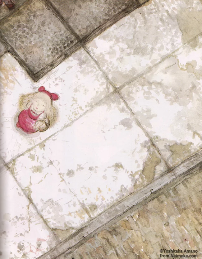 Yoshitaka Amano — The Abandoned Little Figurine — Marchen