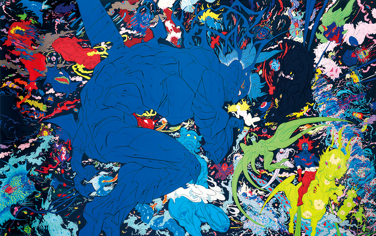 Yoshitaka Amano — Mizuna's Cosmic Dance — Mizuna Art Gallery