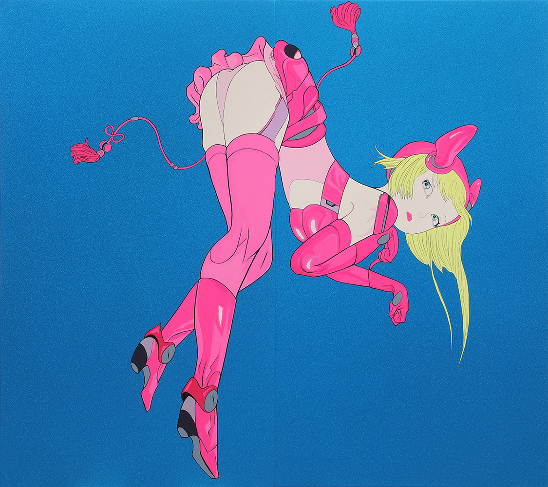 Yoshitaka Amano — La Chute de l'ange rose — Mizuna