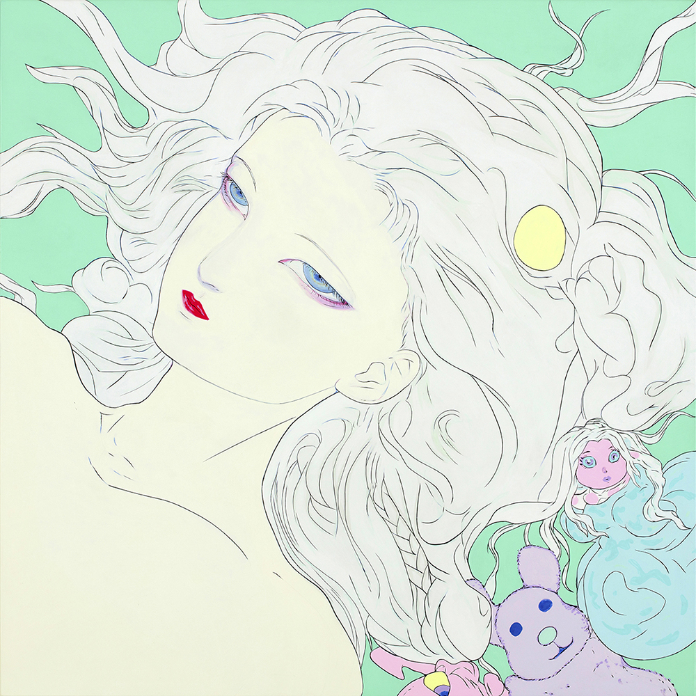 Yoshitaka Amano — La Légende de Mizuna — Mizuna