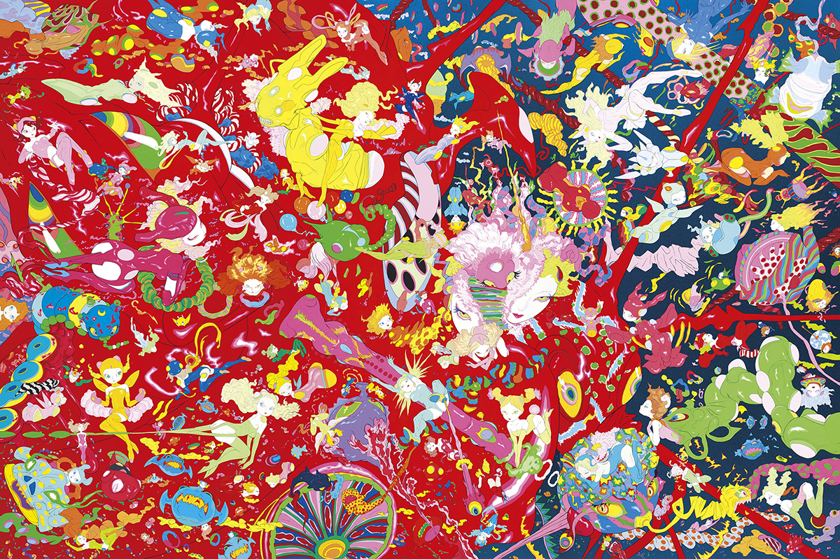 Yoshitaka Amano — Microcosm of Young Girls and Insects — Mizuna Art Gallery