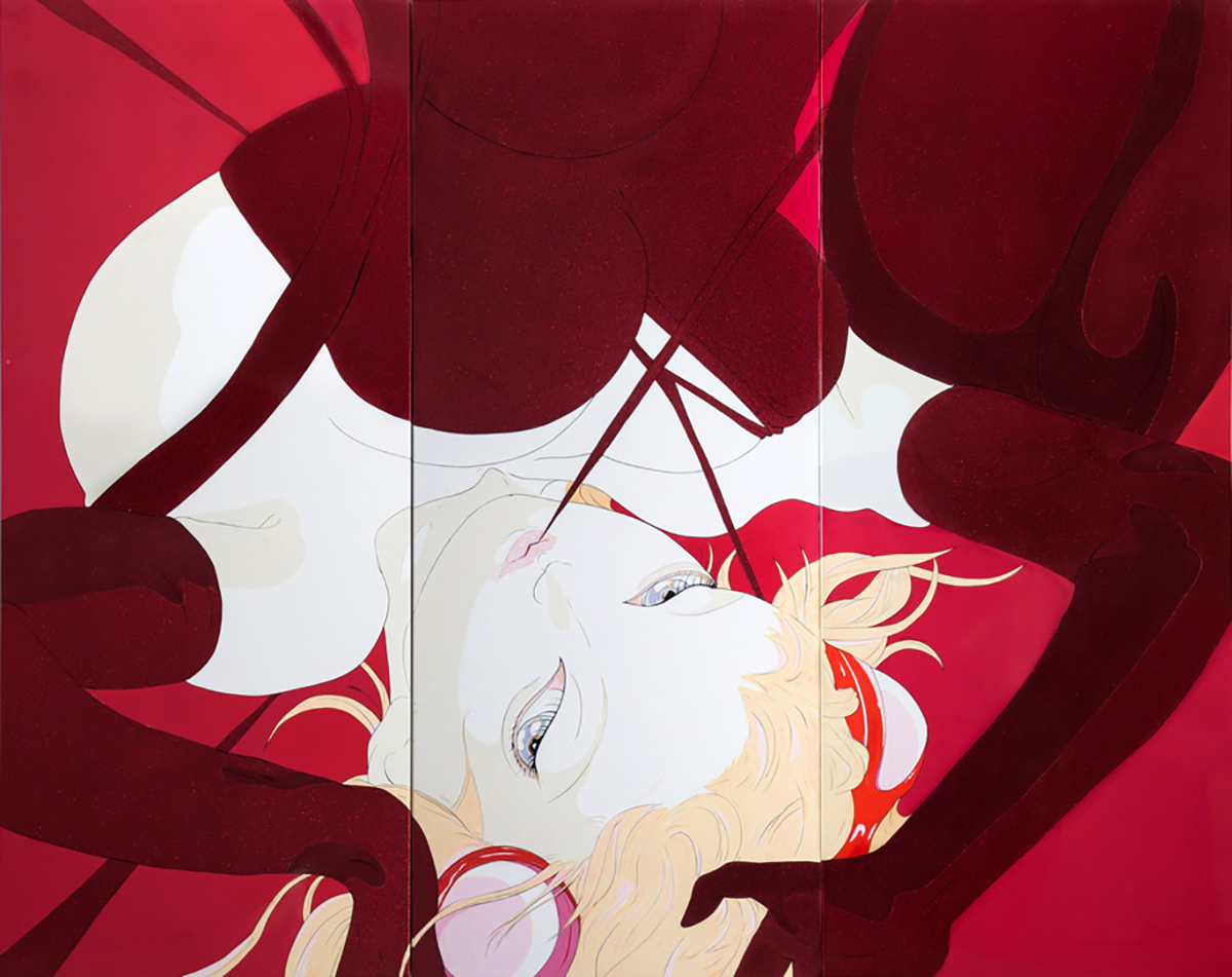 Yoshitaka Amano — The Scarlet Dancer — Mizuna Art Gallery