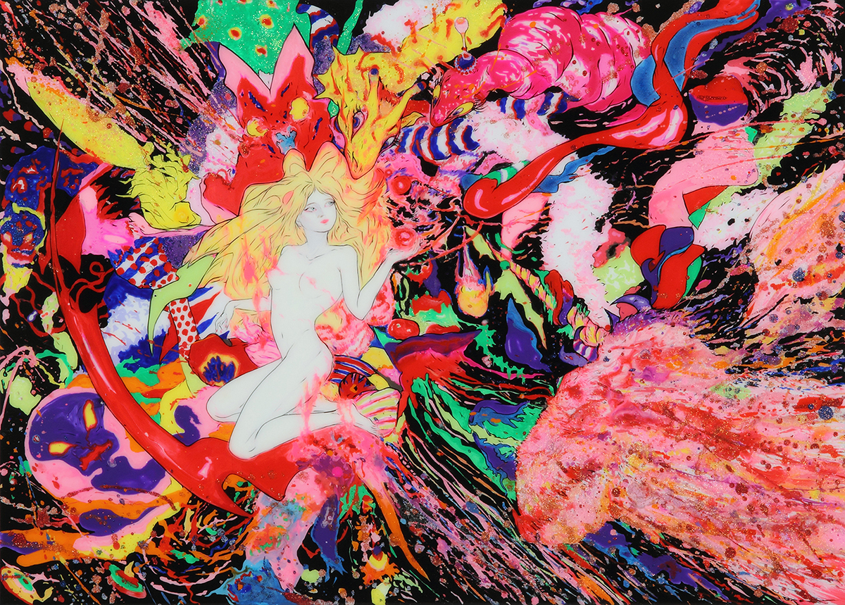 Yoshitaka Amano — Danseuse cosmique — Mizuna