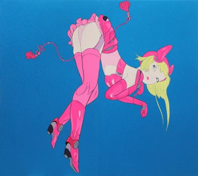 Yoshitaka Amano — La Chute de l'ange rose