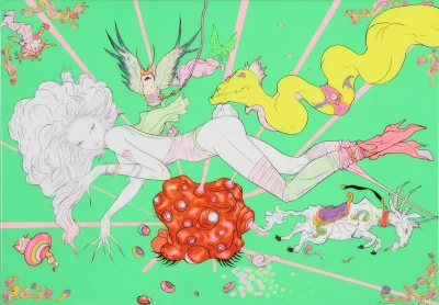 Yoshitaka Amano — La chute dans l'irréel