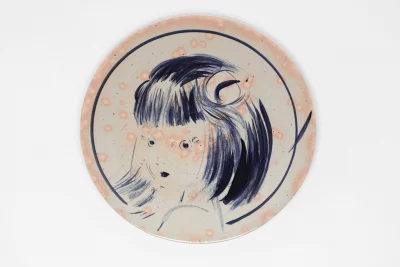 Yoshitaka Amano — Visage de jeune fille