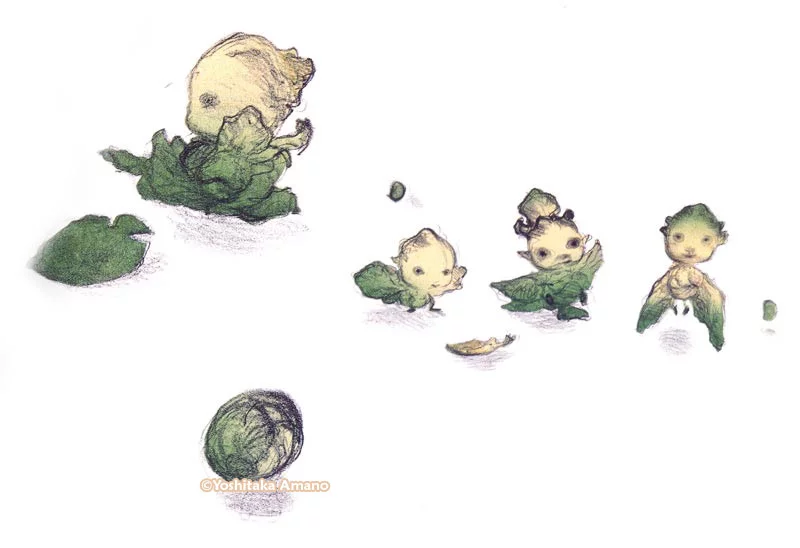 Yoshitaka Amano — New York Salad 17 — New York Salad