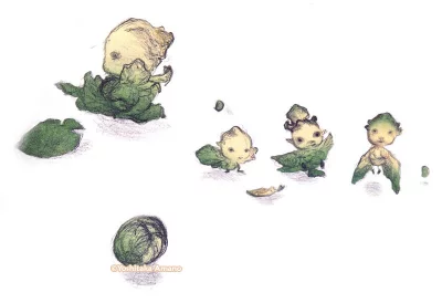 Yoshitaka Amano — New York Salad 17