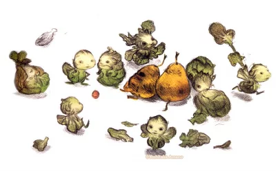 Yoshitaka Amano — New York Salad 19