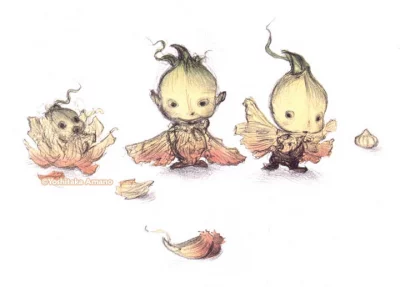 Yoshitaka Amano — New York Salad 25
