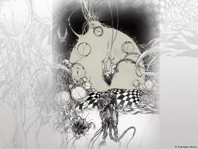 Yoshitaka Amano — Dream in the Shadow of the Moon