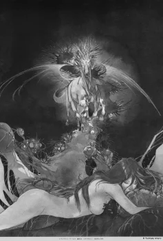 Yoshitaka Amano — Black & White 21