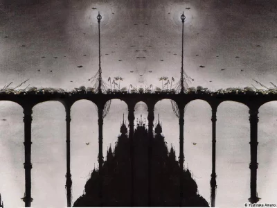 Yoshitaka Amano — The Shadow of the Angel