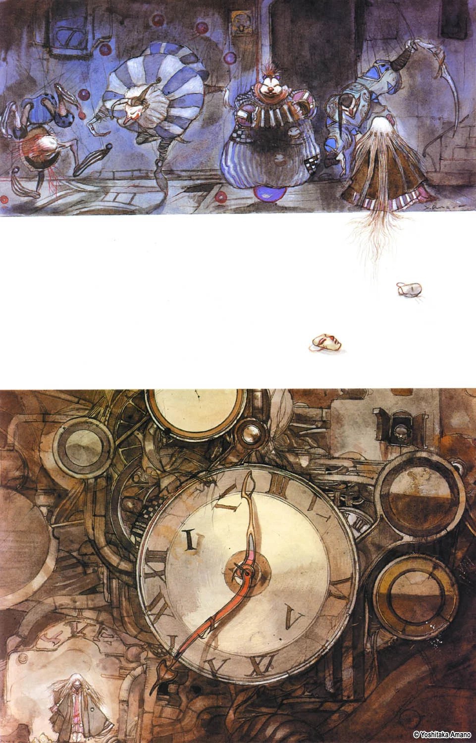 Yoshitaka Amano — L'Oeuf de L'Ange 02 — L'Oeuf de L'Ange (Tenshi no Tamago)