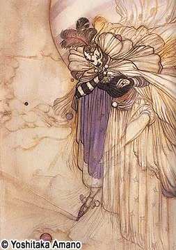 Yoshitaka Amano — La Danseuse Céleste — Rampo