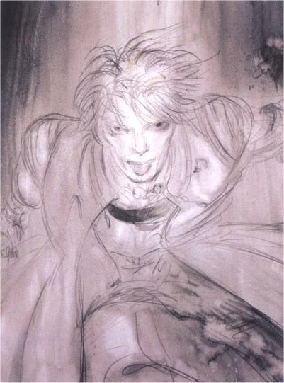 Yoshitaka Amano — Return of The Thin White Duke — Return of The Thin White Duke