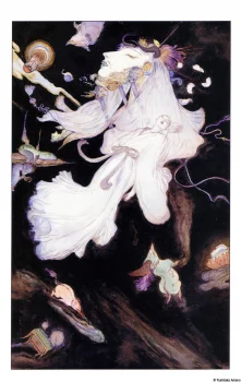 Yoshitaka Amano — The Eternal Moon Lady