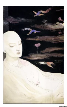 Yoshitaka Amano — The Lady and Night Birds