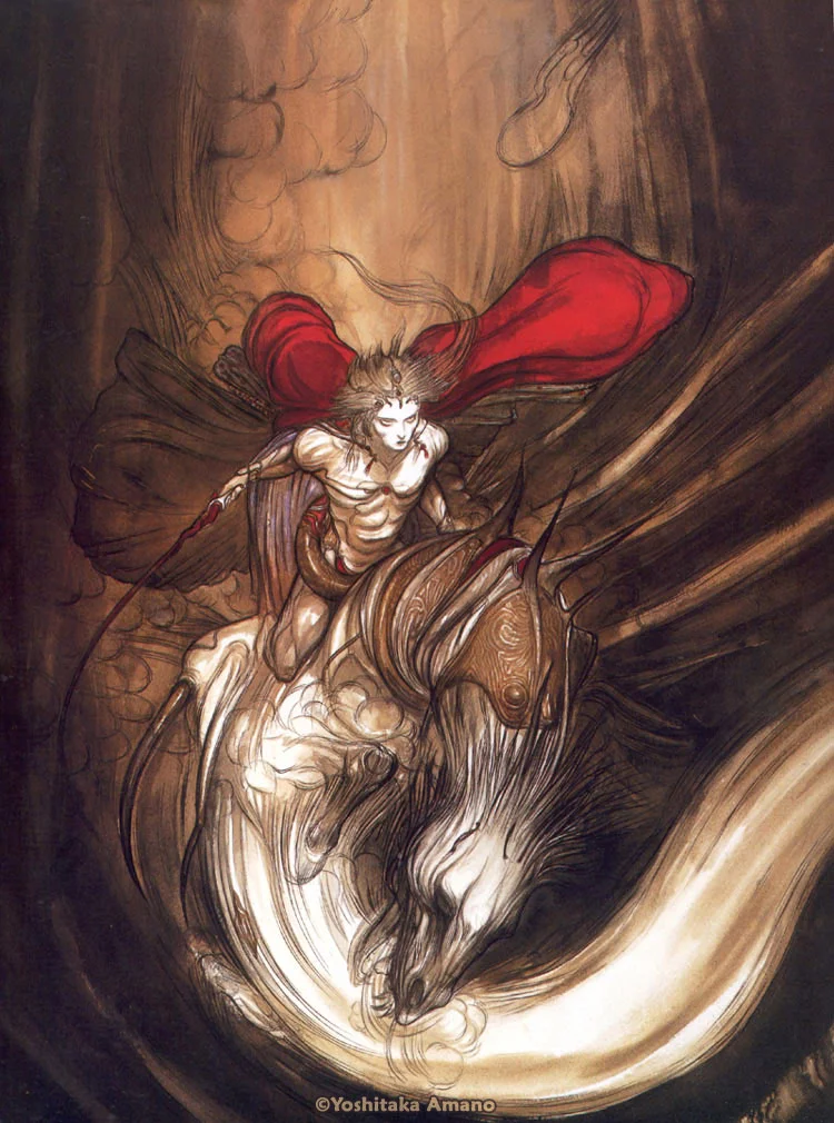 Yoshitaka Amano — Heavenly Knight — Shishioh