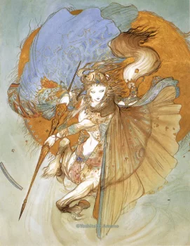 Yoshitaka Amano — The Heavenly Warrior