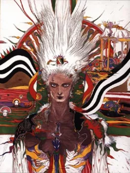 Yoshitaka Amano — The Winged Warrior of Shishioh Gallery