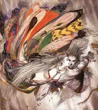 Yoshitaka Amano — Le Seigneur des Ombres Éternelles — Shishioh