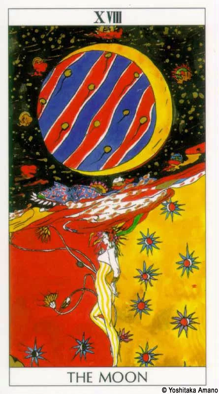 Yoshitaka Amano — Tarot Game 10 — Tarot Game