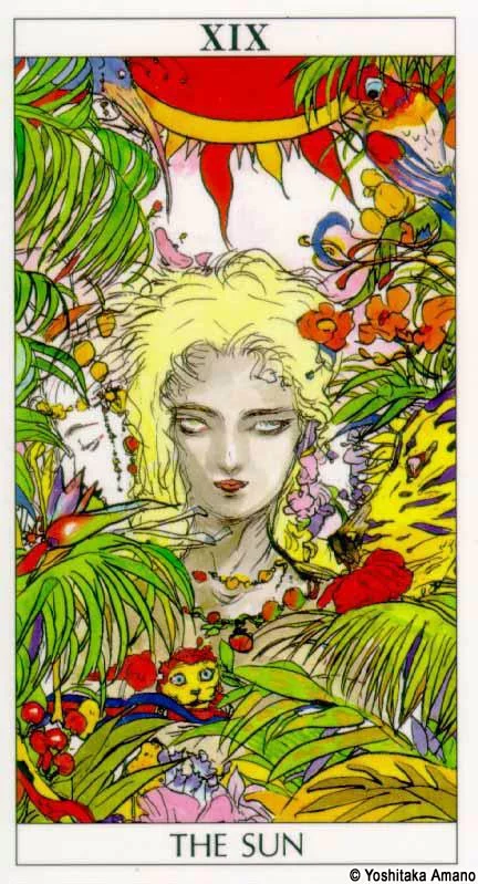 Yoshitaka Amano — Tarot Game 11 — Tarot Game