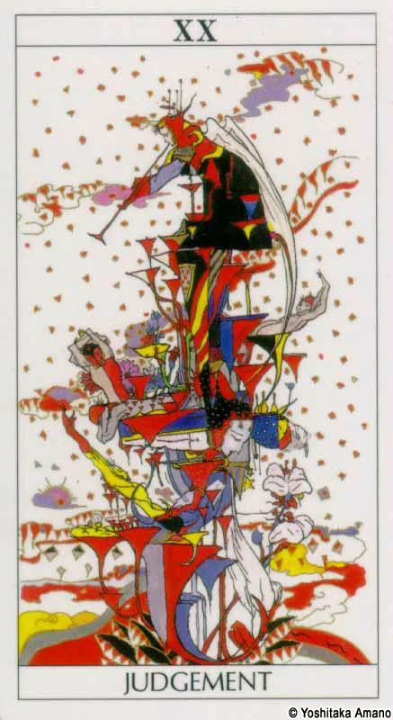 Yoshitaka Amano — Tarot Game 12 — Tarot Game