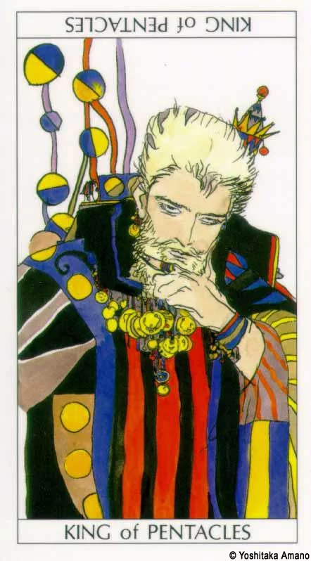 Yoshitaka Amano — Tarot Game 16 — Tarot Game