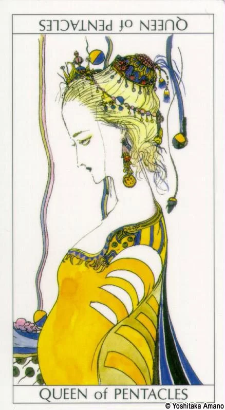 Yoshitaka Amano — Tarot Game 18 — Tarot Game