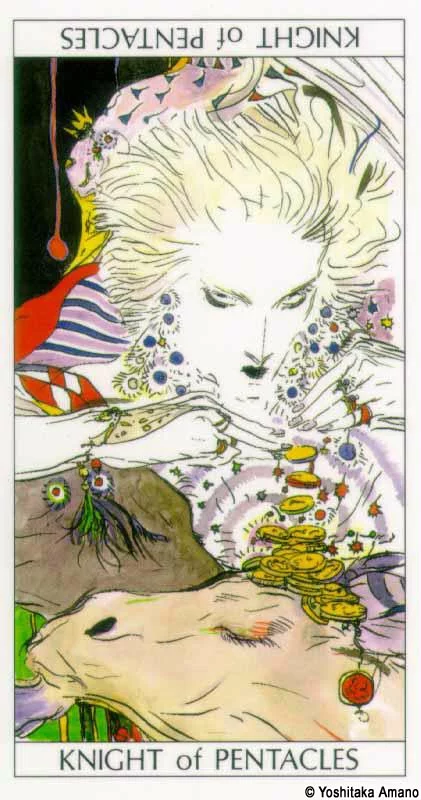 Yoshitaka Amano — Tarot Game 19 — Tarot Game
