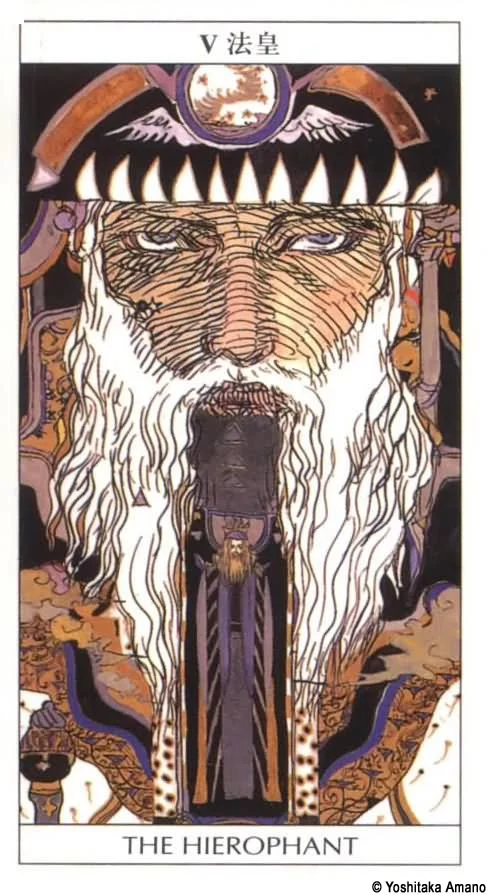 Yoshitaka Amano — Jeu de Tarot 26 — Jeu de Tarot