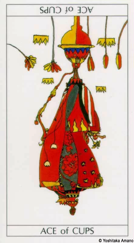 Yoshitaka Amano — Jeu de Tarot 25 — Jeu de Tarot