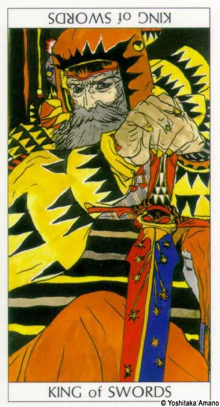 Yoshitaka Amano — Tarot Game 29 — Tarot Game