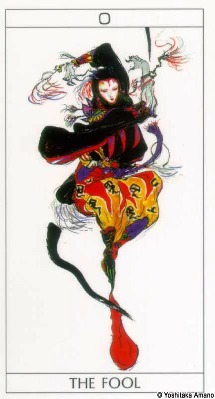 Yoshitaka Amano — The Fool — Tarot Game