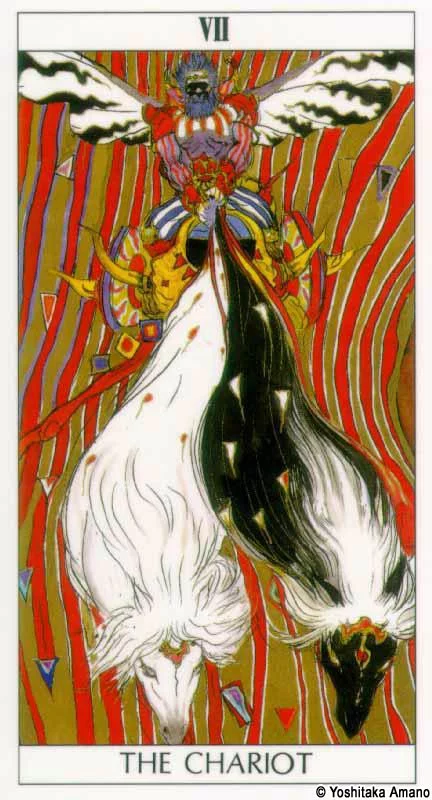 Yoshitaka Amano — Tarot Game 40 — Tarot Game