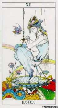 Yoshitaka Amano — The Balance of Justice