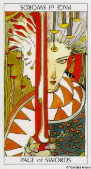 Yoshitaka Amano — Tarot Game 27