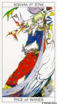 Yoshitaka Amano — Tarot Game 34