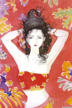 Yoshitaka Amano — The Virgin 15