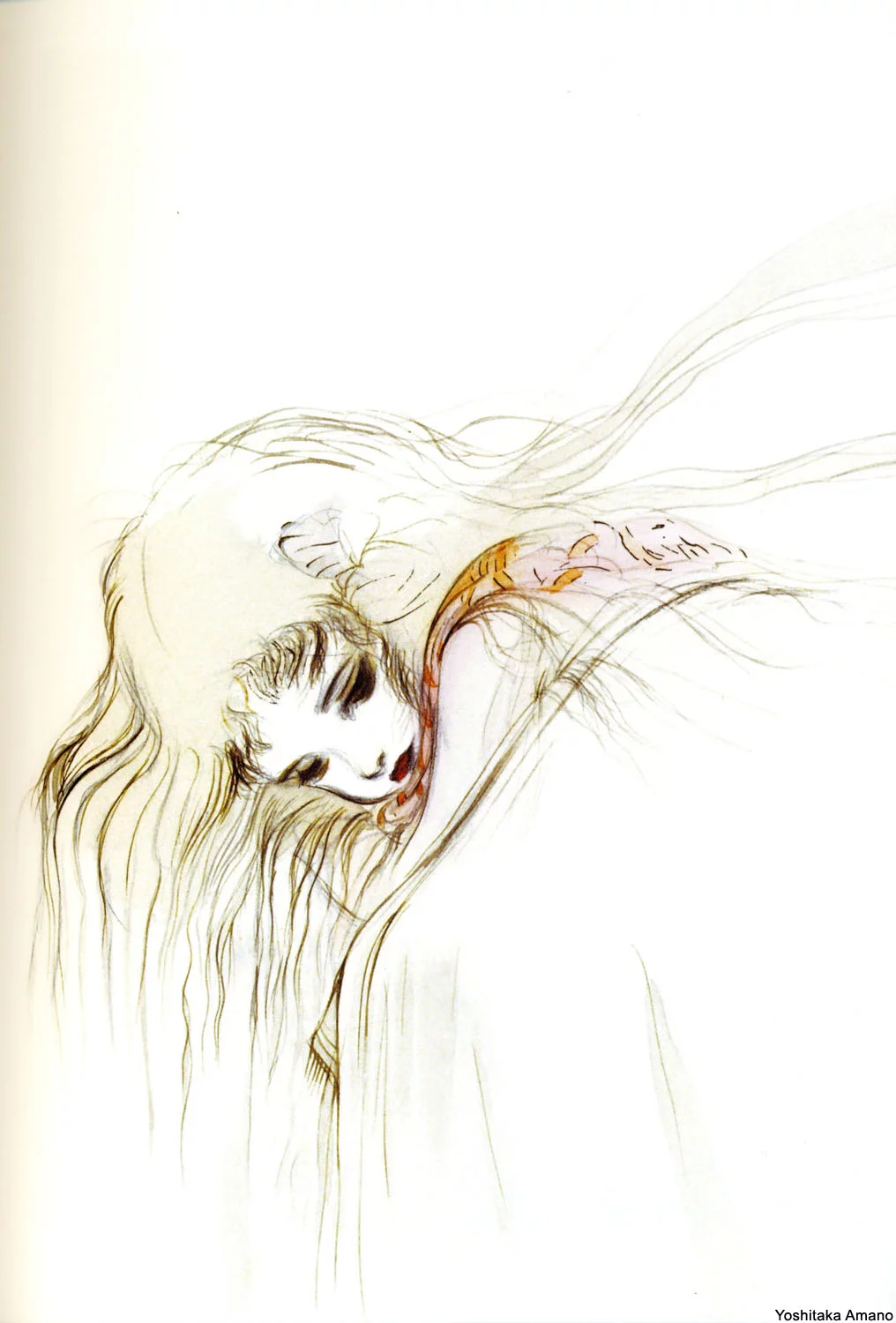 Yoshitaka Amano — The Virgin 01 — The Virgin