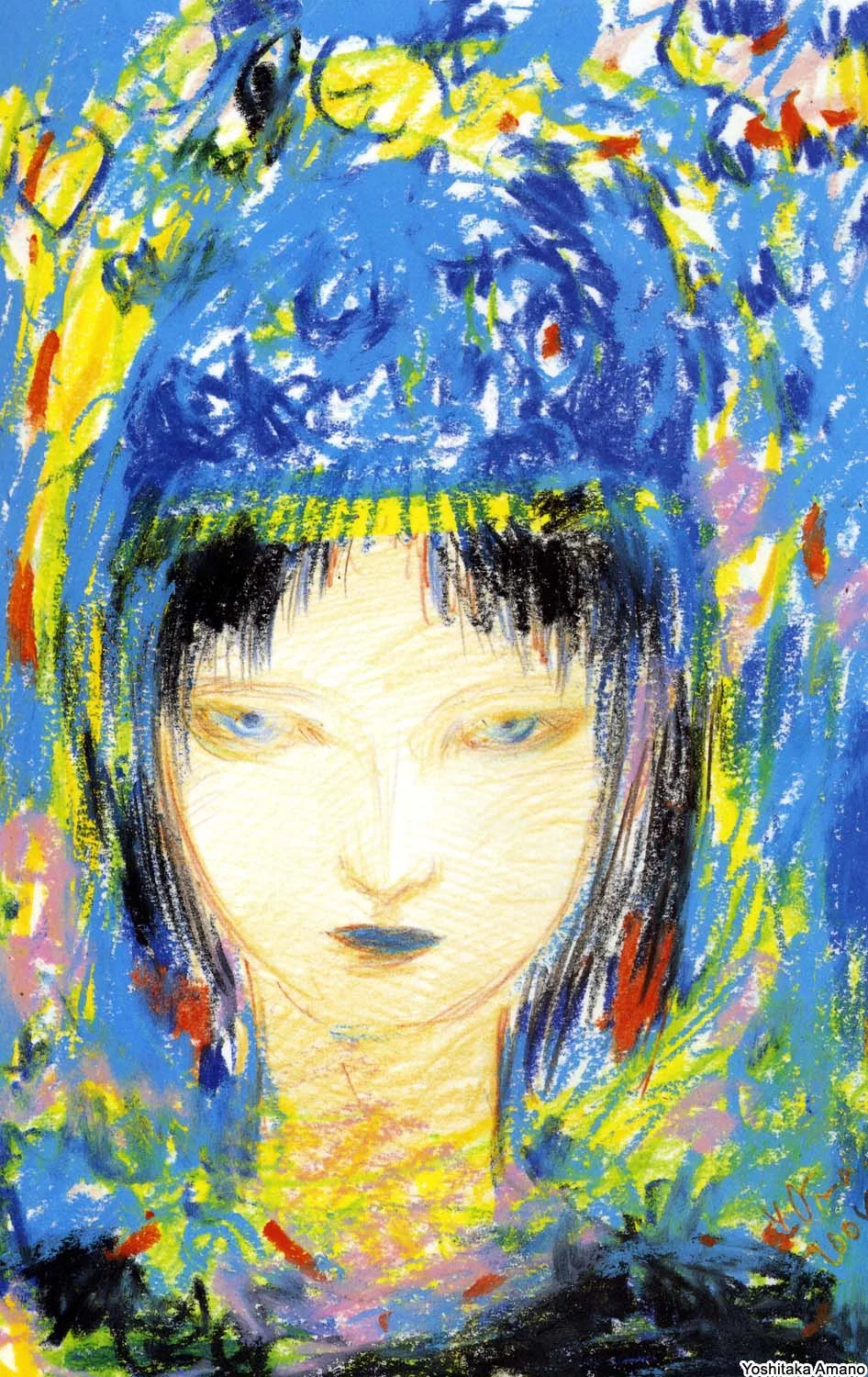 Yoshitaka Amano — The Ethereal Virgin — The Virgin